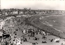 CPSM Les Sables D'Olonne Vendee La Plage 