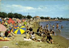 CPSM L'Aiguillon sur Mer Vendee Plage du Lac 