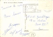 CPSM St Jean de Monts Vendee multivues