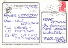 CPSM Barrage de Rochereau à Sigournais La Jardronniere Vendee