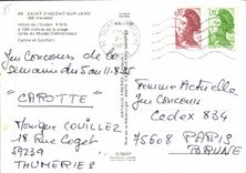CPSM St Vincent sur Jard Vendee Hotel de l'Ocean 