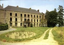 CPSM Mouchamps Vendee Ruines du Chateau du Parc Soubise 