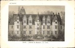CPA Le Maine Chateau de Benehart XVI siecle 