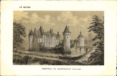 CPA Le Maine Chateau de Mondragon Sarthe 