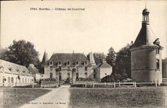 CPA Sarthe Chateau de Courcival 