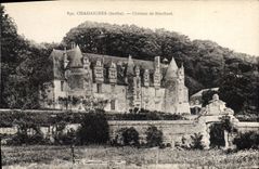 CPA Chahaignes Sarthe Chateau de Benehart 