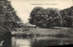 CPA Chaufour Sarthe Etang de la Denisiere 