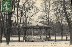 CPA Le Mans Promenade des Jacobins le Kiosque de Musique 
