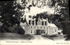 CPA Cheville Sarthe Chateau de la Roche 