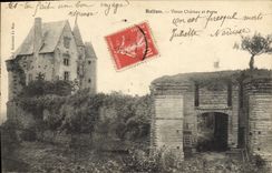 CPA Ballon Vieux Chateau et Porte 