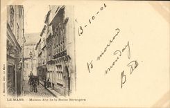 CPA Le Mans Maison dite de la Reine Berengere 