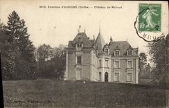 CPA Environs d'Aubigne Sarthe Chateau de Mazoue 