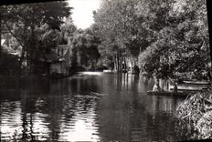 CPA La Chartre sur le Loir Sarthe Les Bords du Loir 