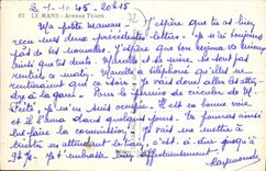 CPA Le Mans Avenue Thiers 