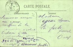 CPA Le Camp d'Auvours Preparation d'une Revue