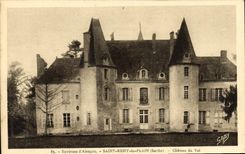 CPA Environs d'Alencon Saint Remy du Plain Sarthe Chateau du Val 