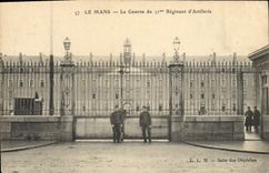 CPA Le Mans La Caserne 31ème artillerie