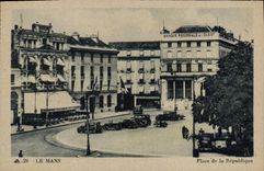 CPA Le Mans Place de la Republique 