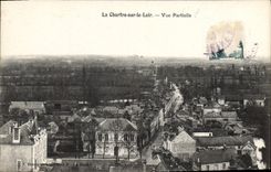 CPA La Chartre sur le Loir Vue Partielle 