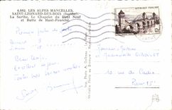 CPA Les Alpes Mancelles Saint Leonard des Bois Sarthe La Sarthe le Chapelet du Pont Neuf et Butte de