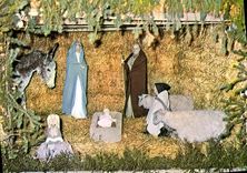 CPSM Meurce Sarthe La Creche grandeur nature 