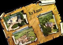 CPSM Le Luart Sarthe L'Eglise Le Chateau 