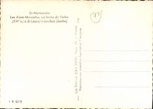 CPSM Les Alpes Mancelles St Leonard des Bois Sarthe la ferme de l'Inthe