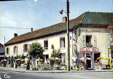 CPSM Cerans Foulletourte Sarthe Relais 1825