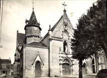 CPSM Cerans Foulletourte Sarthe l'Eglise 
