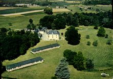 CPSM Cerans Foulletourte Sarthe chateau de Bel Air colonie d'Epinay sur seine