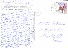 CPSM St Leonard des Bois Sarthe Le Touring Le Golf miniature Le camping Vue aerienne