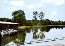 CPSM Semur en Vallon Sarthe Le Plan d'eau 