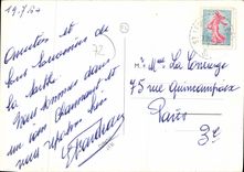 CPSM St Leonard des Bois il fait bon vivre