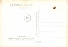 CPSM Les Alpes Mancelles La ferme de l'Inthe à St Leonard des Bois Sarthe 