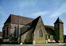 CPSM Montbizot Sarthe l'Eglise 