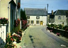CPSM Mareuil sur Loir Sarthe Village fleuri 
