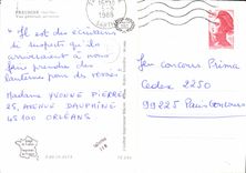 CPSM Precigne Sarthe Vue generale aerienne