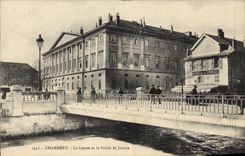 CPA Chambery la Leysse et le palais de justice 