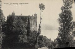 CPA Savoie environs d'Aix les Bains chateau du Bourdeau 