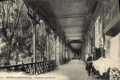 CPA Brides les Bains Savoie Promenoir de la Source 