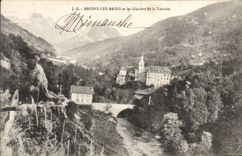 CPA Brides les bains et les Glaciers de la Vanoise 