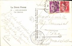 CPA Aix les Bains vue generale 