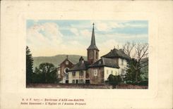 CPA Environs d'Aix les Bains Saint Innocent l'eglise et l'ancien Prieure 