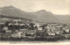 CPA Chambery vu de Montyex Monts Nivolet et Penay 
