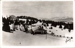 CPA Le Mont Revard sur Aix les Bains l'hotel P L M et le Mont Blanc 