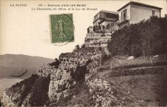 CPA La Savoie environs d'Aix les bains la Chambotte et le lac du Bourget 