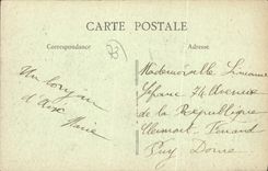 CPA La Savoie environs d'Aix les bains la Chambotte et le lac du Bourget