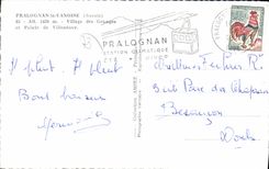 CPA Pralognan la Vanoise Savoie village des Granges et Pointe de Villeneuve