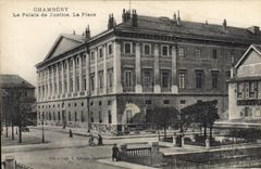 CPA Chambery le palais de justice la place 