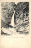 CPA Environs de Modane Savoie la Cascade St Benoit 